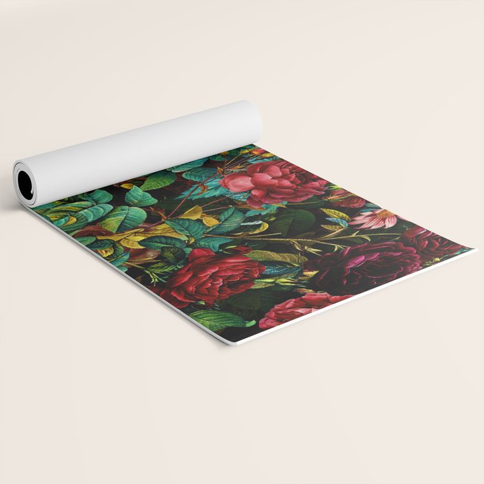 Rose Night Garden Yoga Mat Gallery Image 2