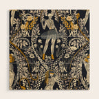 Gothic fashionista dark Wood Wall Art Gallery Image 1