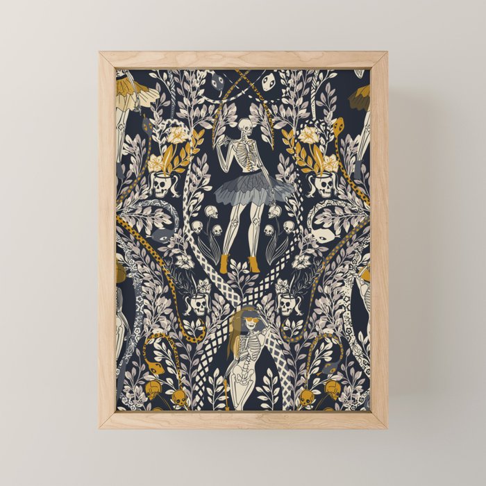 Gothic fashionista dark Mini Art Print Gallery Image 1