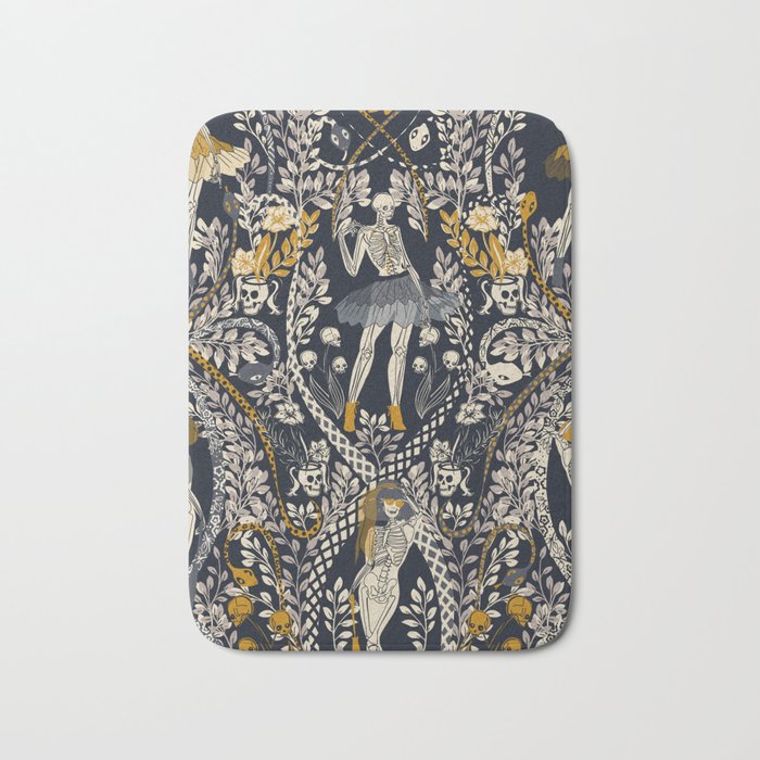 Gothic fashionista dark Bath Mat Gallery Image 1