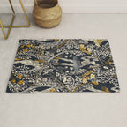 Gothic fashionista dark Rug Gallery Image 1