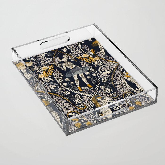 Gothic fashionista dark Acrylic Tray Gallery Image 1
