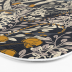 Gothic fashionista dark Bath Mat Gallery Image 3