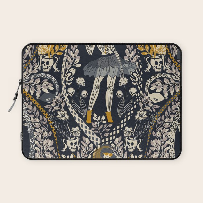 Gothic fashionista dark Laptop Sleeve Gallery Image 1