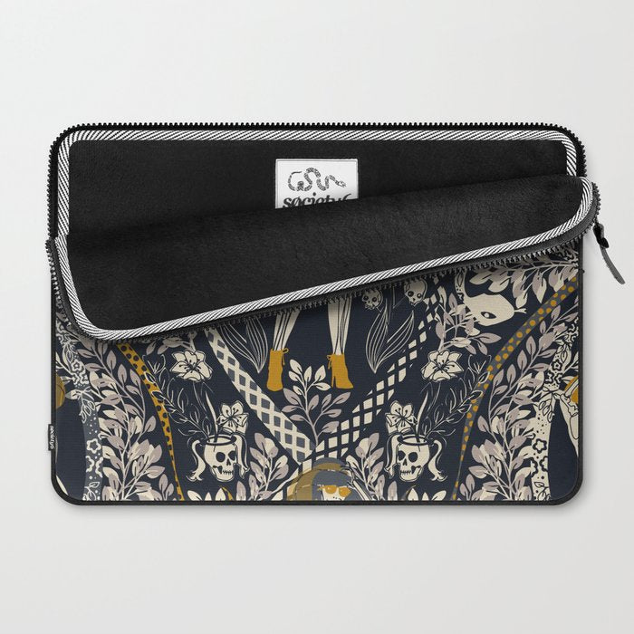 Gothic fashionista dark Laptop Sleeve Gallery Image 2