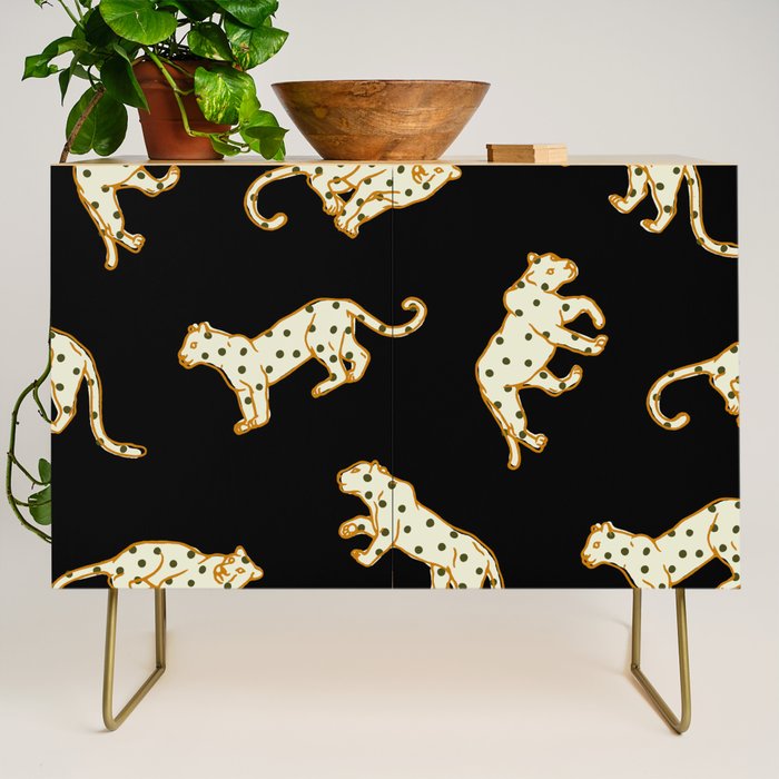 Leopard at Night Credenza Gallery Image 1