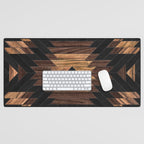 Urban Tribal Pattern No.7 - Aztec - Wood Desk Mat Gallery Image 1