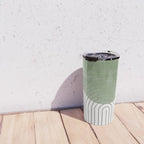 Green Sun Positive Vibe  Travel Mug Gallery Image 4