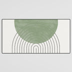 Green Sun Positive Vibe  Desk Mat Gallery Image 3