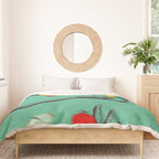 Jewels in Teal Duvet Cover Gallery Image 3