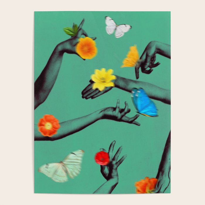 Jewels in Teal Poster Gallery Image 4
