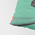 Jewels in Teal Pillow Sham Gallery Image 4