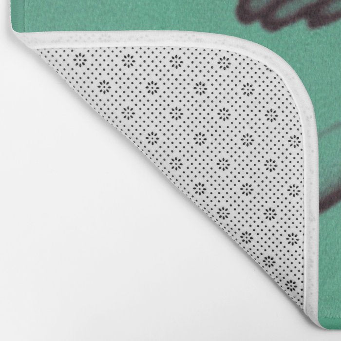 Jewels in Teal Bath Mat Gallery Image 2