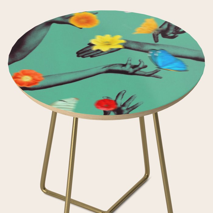 Jewels in Teal Side Table Gallery Image 2