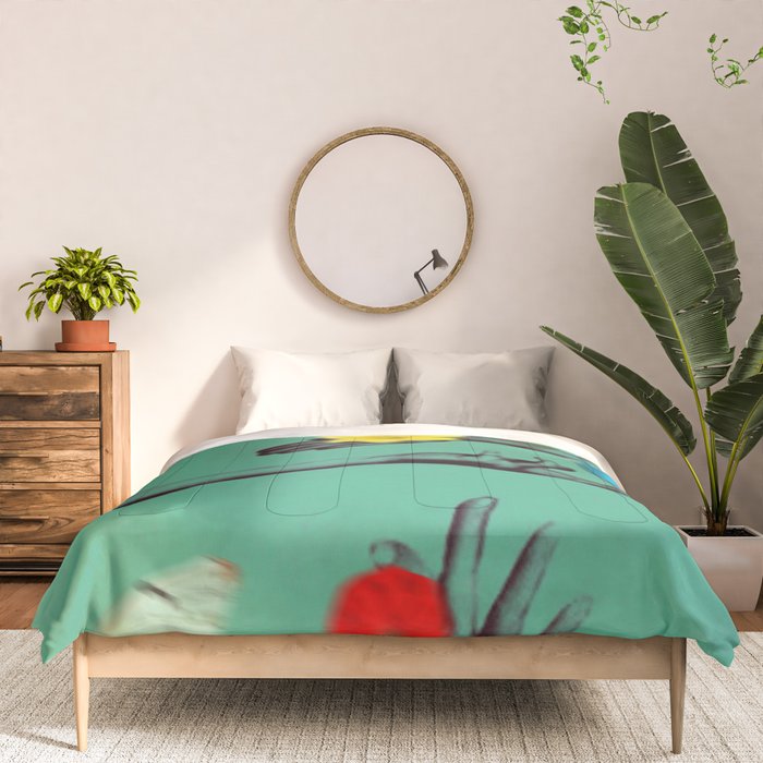 Jewels in Teal Comforter Gallery Image 3