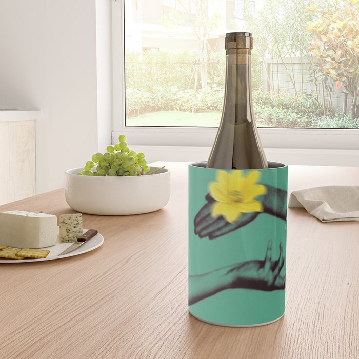 Jewels in Teal Wine Chiller Gallery Image 4