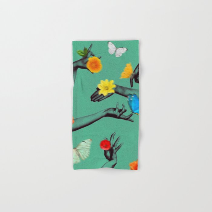 Jewels in Teal Bath Towel Gallery Image 1