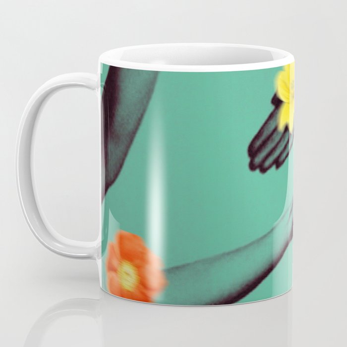Jewels in Teal Coffee Mug Gallery Image 3