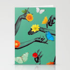 Jewels in Teal Stationery Card Gallery Image 2