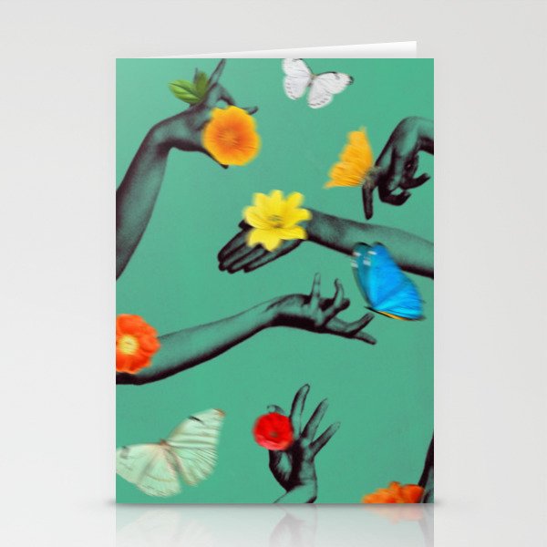 Jewels in Teal Stationery Card Gallery Image 2