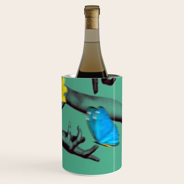Jewels in Teal Wine Chiller Gallery Image 3