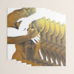 Echoes II - NOODOOD Painting (Gold doesn't print shiny) Wrapping Paper Gallery Image 3