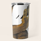 Echoes II - NOODOOD Painting (Gold doesn't print shiny) Travel Mug Gallery Image 1