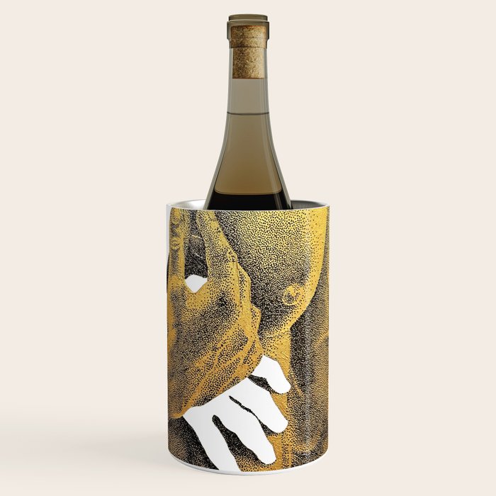 Echoes II - NOODOOD Painting (Gold doesn't print shiny) Wine Chiller Gallery Image 3