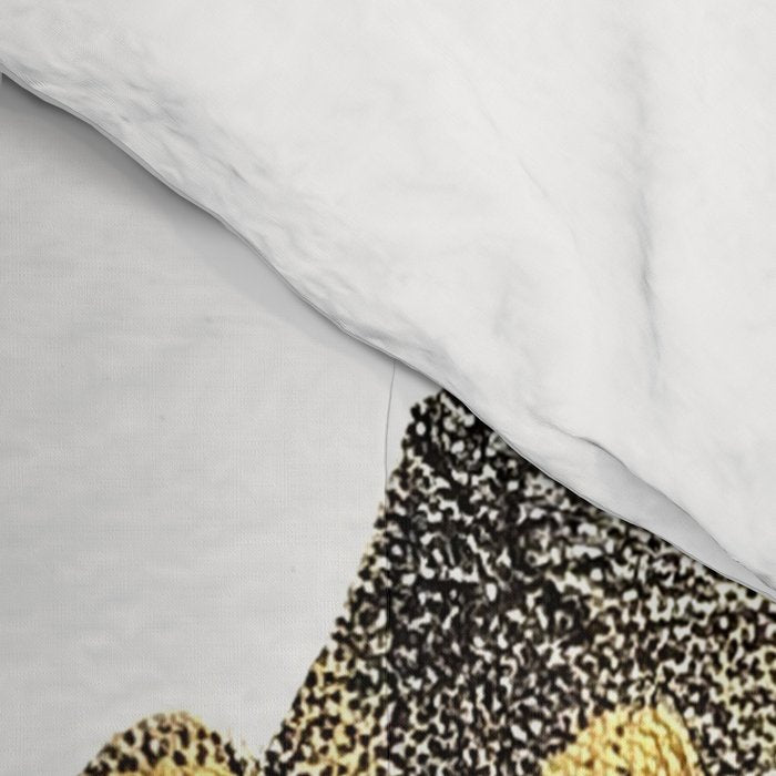 Echoes II - NOODOOD Painting (Gold doesn't print shiny) Comforter Gallery Image 4