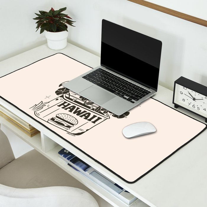 HAWAII (In Cream) Desk Mat Gallery Image 2
