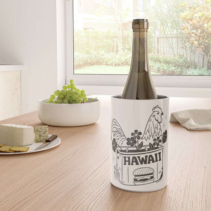 HAWAII (In Cream) Wine Chiller Gallery Image 4