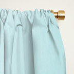 Best Seller Aqua Teal Turquoise Watercolor Ombre Gradient Blend Abstract Art - Aquarium SW 6767 Window Curtain Gallery Image 2