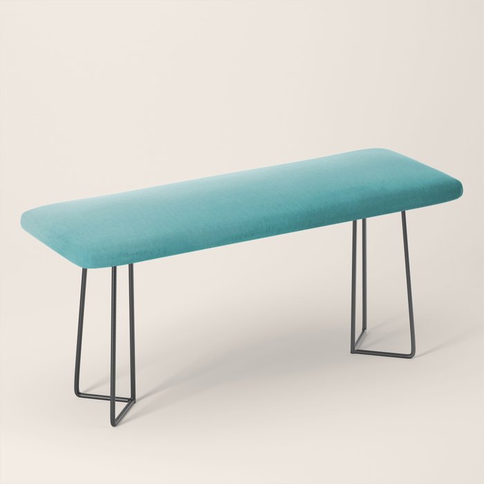 Best Seller Aqua Teal Turquoise Watercolor Ombre Gradient Blend Abstract Art - Aquarium SW 6767 Bench Gallery Image 1