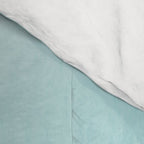 Best Seller Aqua Teal Turquoise Watercolor Ombre Gradient Blend Abstract Art - Aquarium SW 6767 Comforter Gallery Image 4