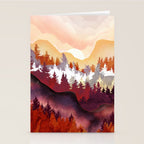 Amber Forest Stationery Card Gallery Image 2