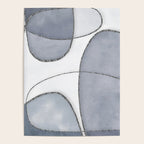 Minimal Blue Grey Shapes Poster Gallery Image 4