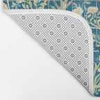 William Morris Melsetter Trellis Dark Blue  Bath Mat Gallery Image 2