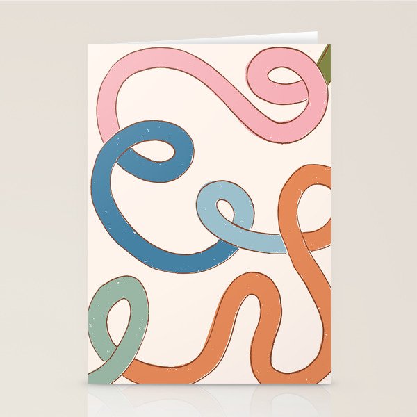 The road to success modern motivation Stationery Card Gallery Image 2