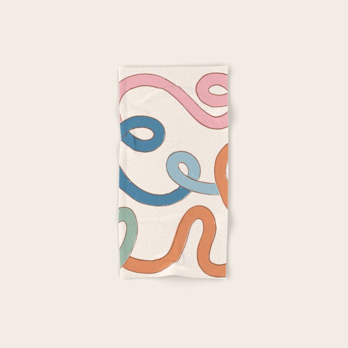 The road to success modern motivation Bath Towel Gallery Image 1