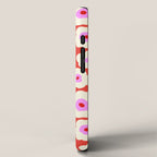 Pink, Red and White Flower iPhone Case Gallery Image 2
