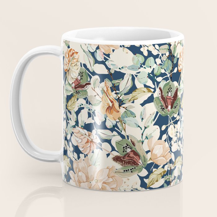 Lush colorful exotic garden D Coffee Mug Gallery Image 3