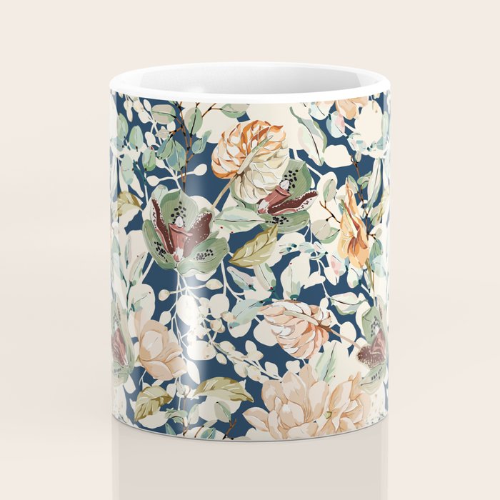 Lush colorful exotic garden D Coffee Mug Gallery Image 4