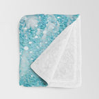 Snowy Pines Throw Blanket Gallery Image 3