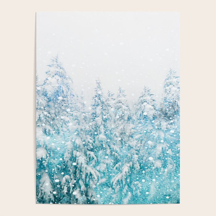 Snowy Pines Poster Gallery Image 4