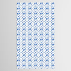 Floral Pleasure blue B Tablecloth Gallery Image 2