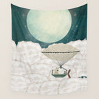 arctic explorers Wall Tapestry Gallery Image 4