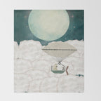 arctic explorers Throw Blanket Gallery Image 2