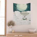 arctic explorers Wall Tapestry Gallery Image 2