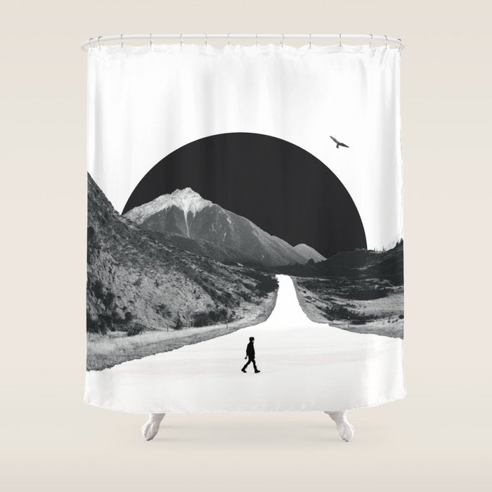ROAD 4 Shower Curtain Gallery Image 1