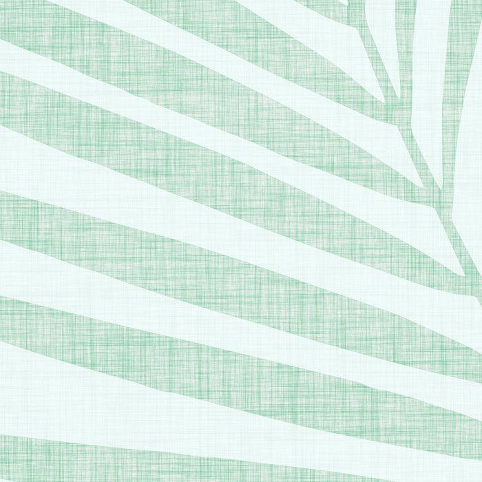 Mint Green Minimal Palm Silhouette Coffee Mug Gallery Image 2